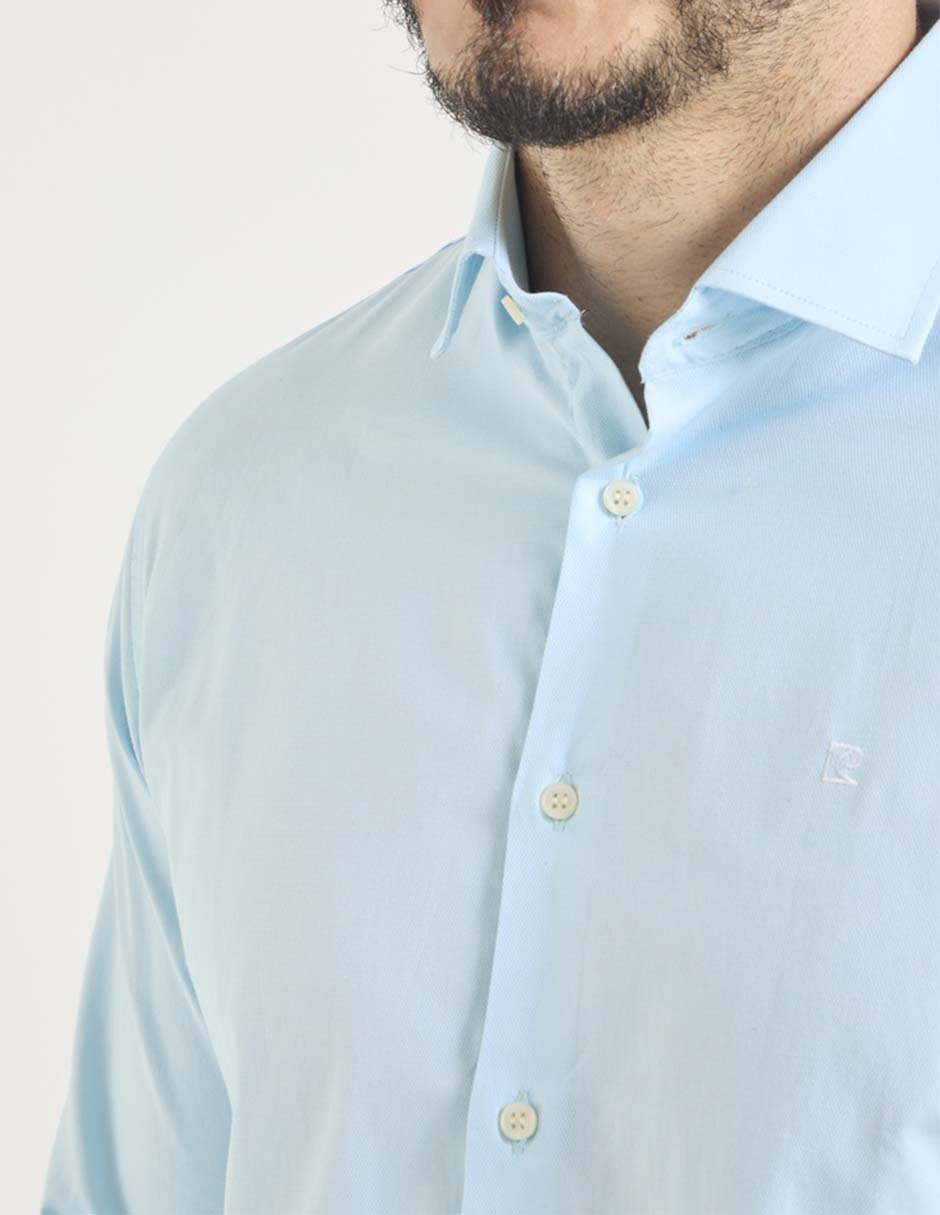 Camisa casual manga larga para hombre
