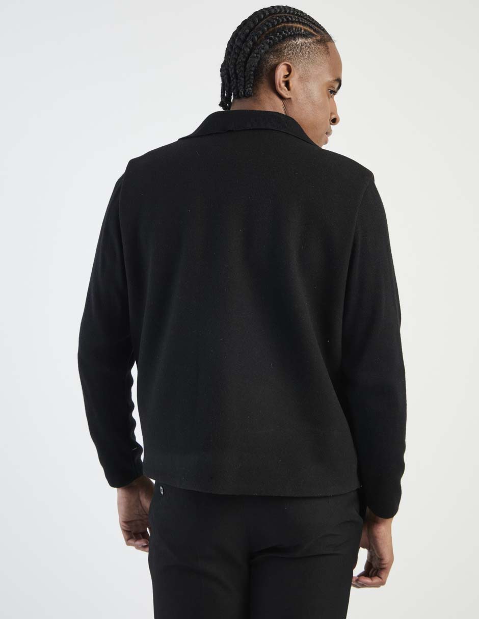 Chamarra casual con bolsillos para hombre 5