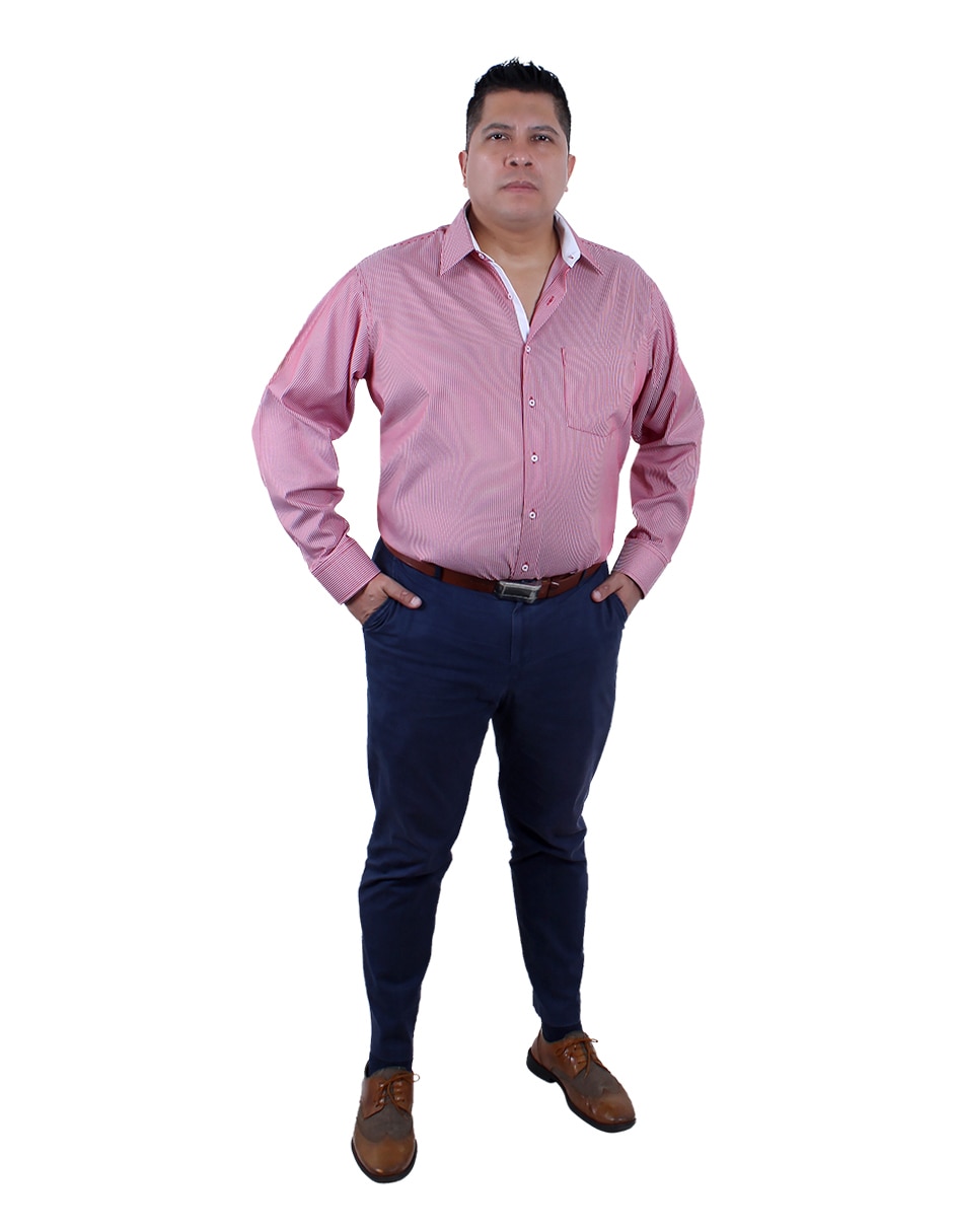 Camisa de vestir manga larga para hombre 2