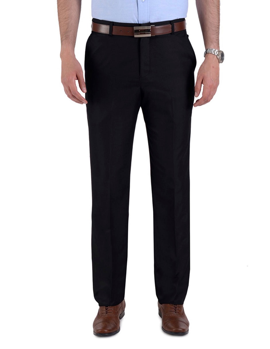Pantalón de vestir recto de algodón para hombre Pantalón de vestir recto de algodón para hombre