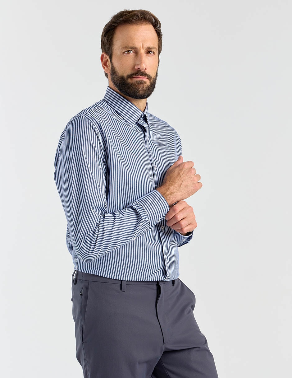Camisa formal manga larga para hombre Camisa formal manga larga para hombre