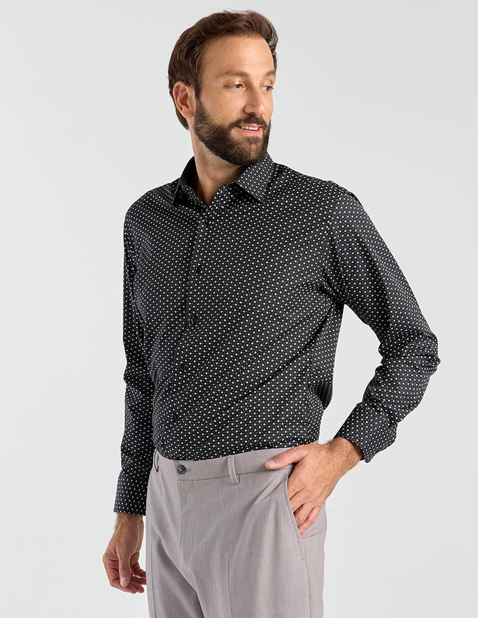 Camisa formal manga larga para hombre Camisa formal manga larga para hombre