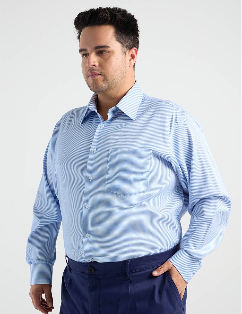 Camisa formal manga larga para hombre Camisa formal manga larga para hombre