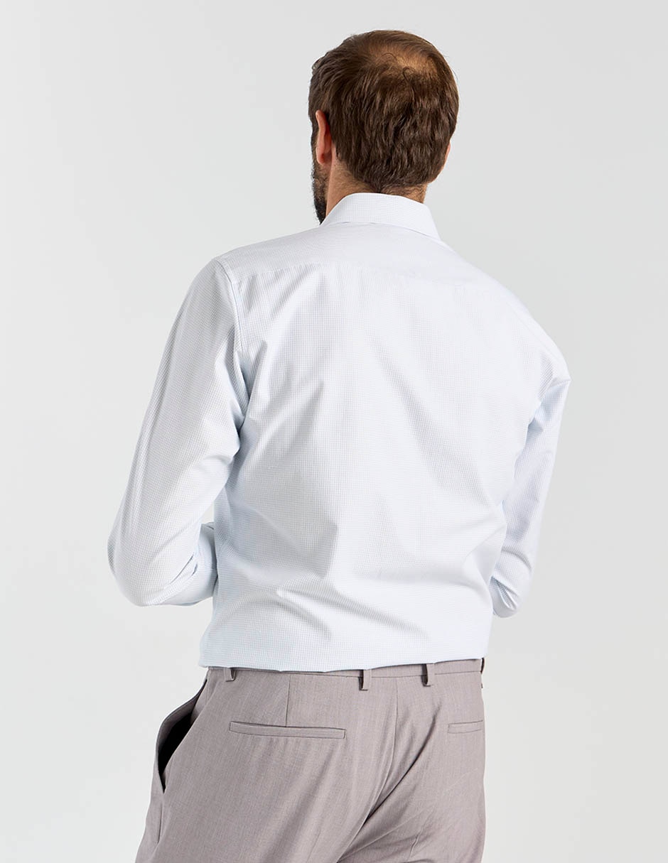 Camisa de vestir Parllieni manga larga para hombre