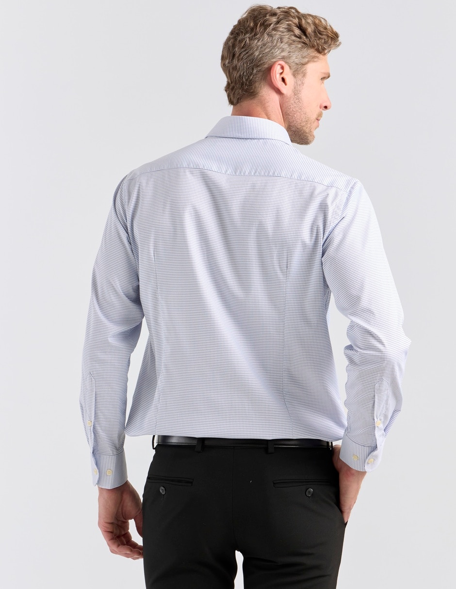 Camisa formal manga larga para hombre