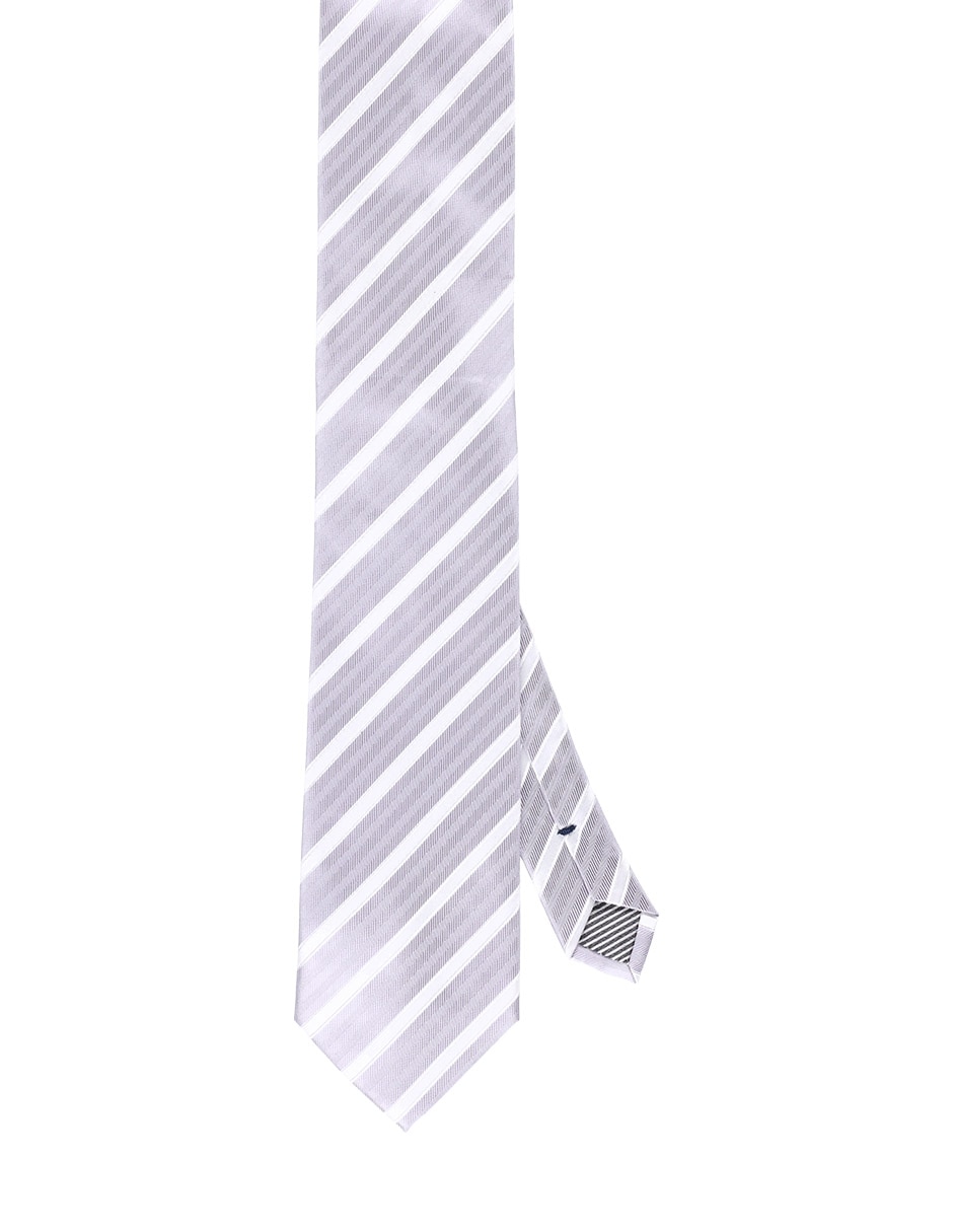 Corbata pierre cardin regular estampado a rayas para hombre