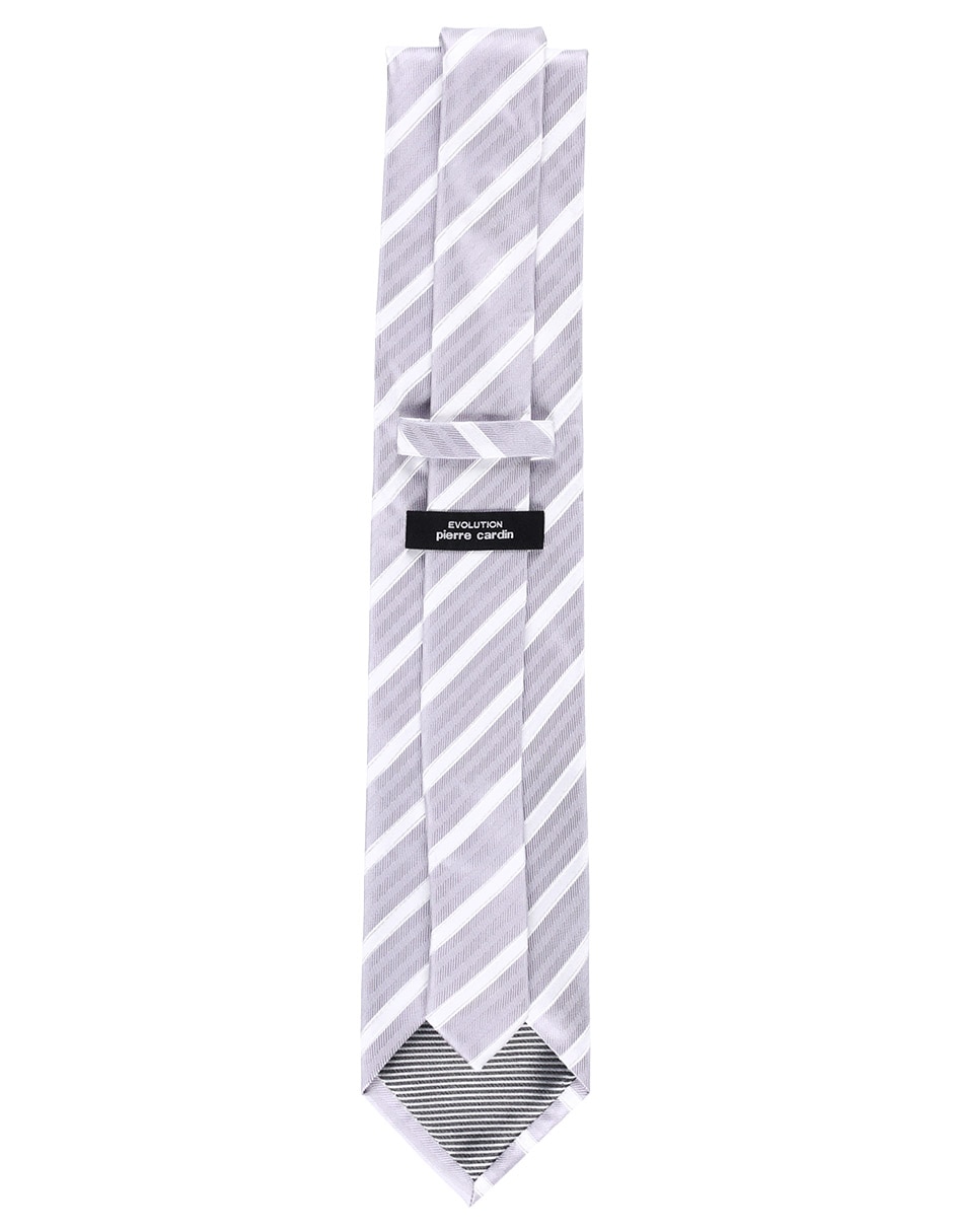 Corbata pierre cardin regular estampado a rayas para hombre