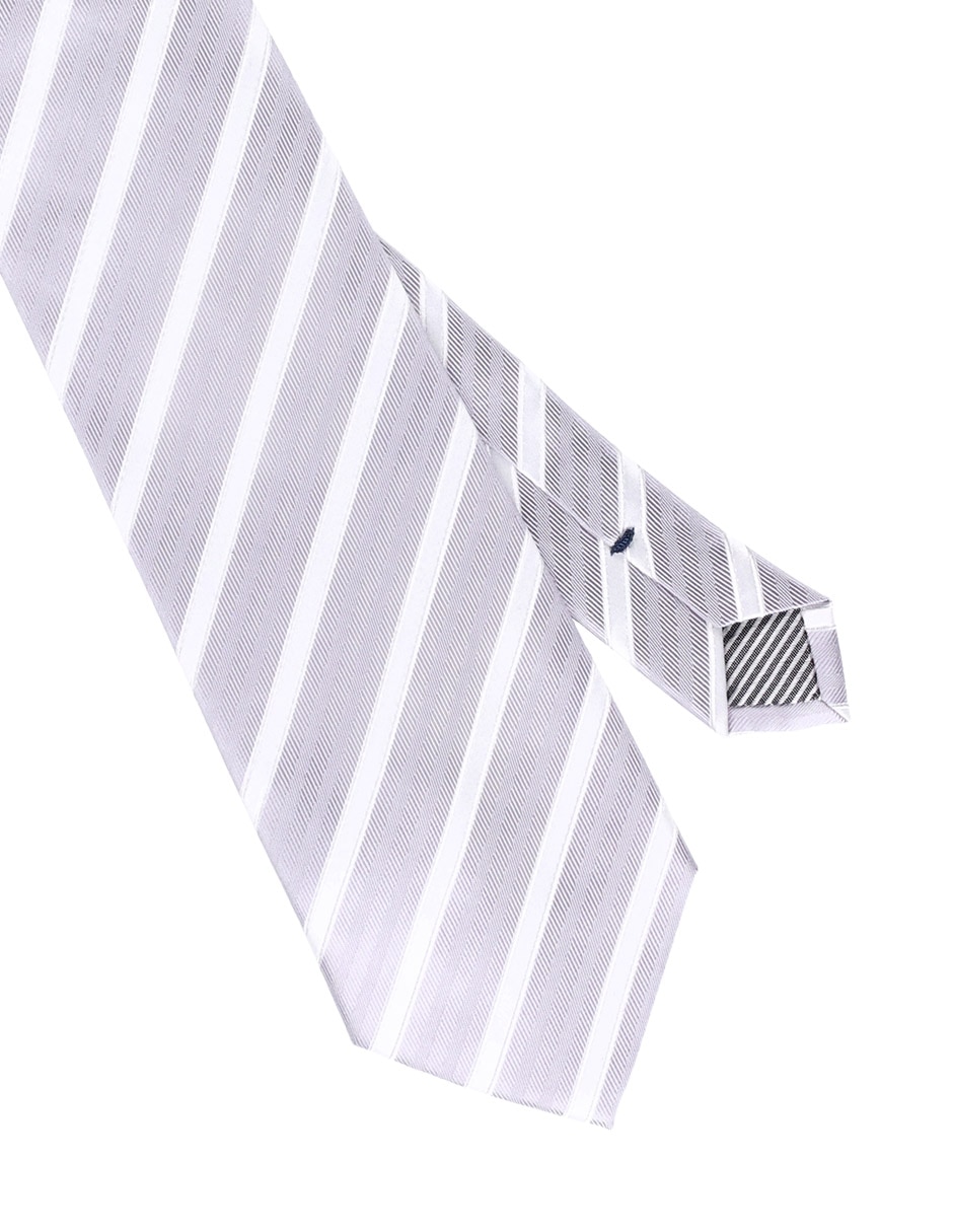 Corbata pierre cardin regular estampado a rayas para hombre