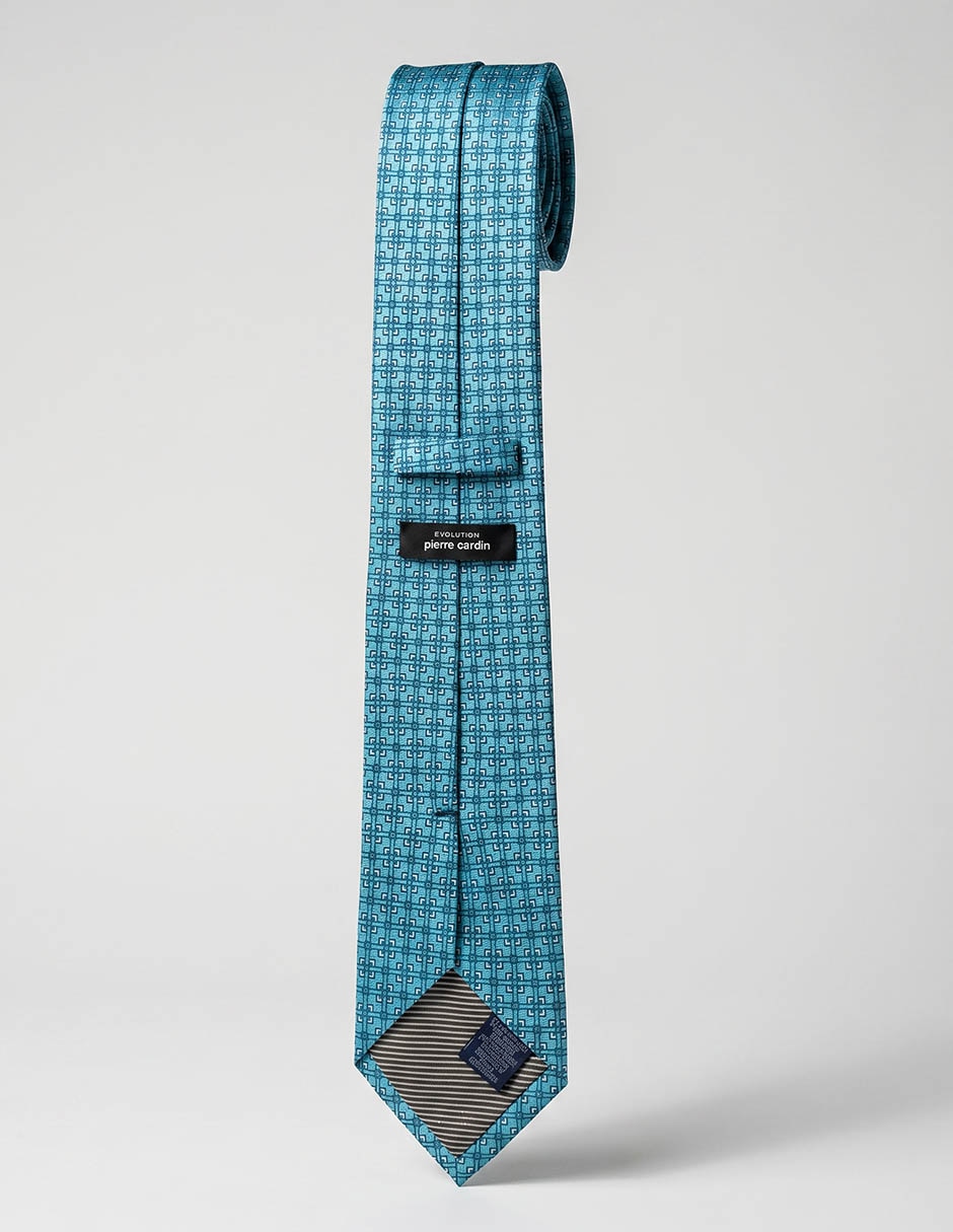 Corbata regular estampado a cuadros para hombre 2