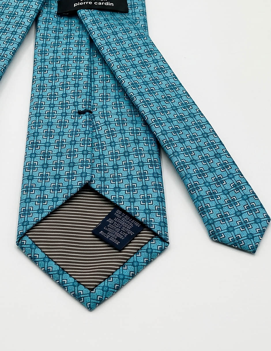 Corbata regular estampado a cuadros para hombre 3