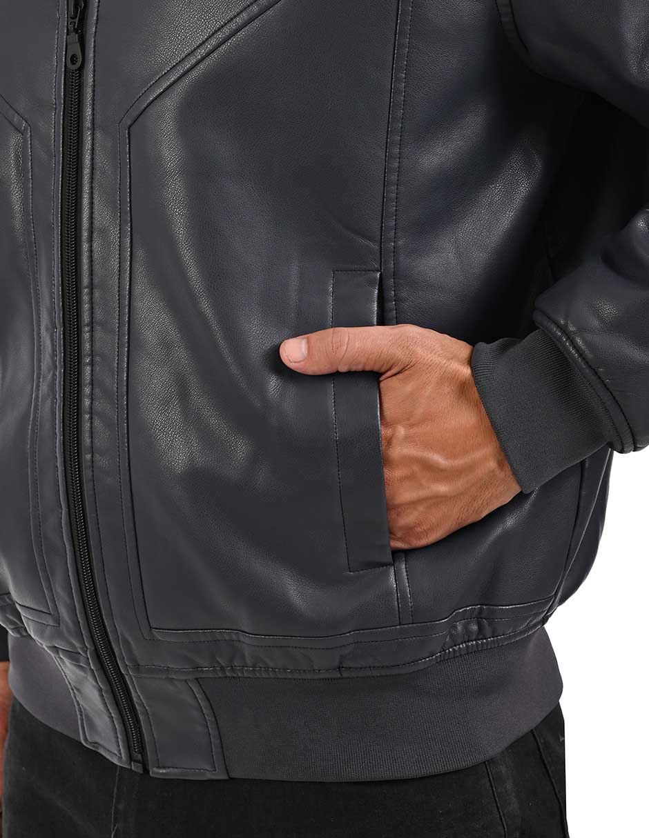 Chamarra bomber Impermeable con bolsillos para hombre