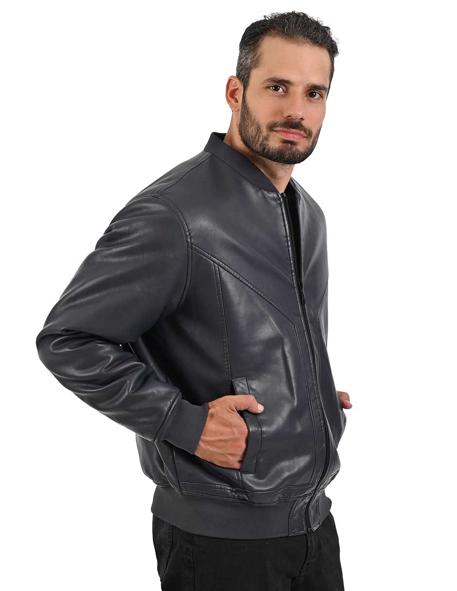 Chamarra bomber Impermeable con bolsillos para hombre