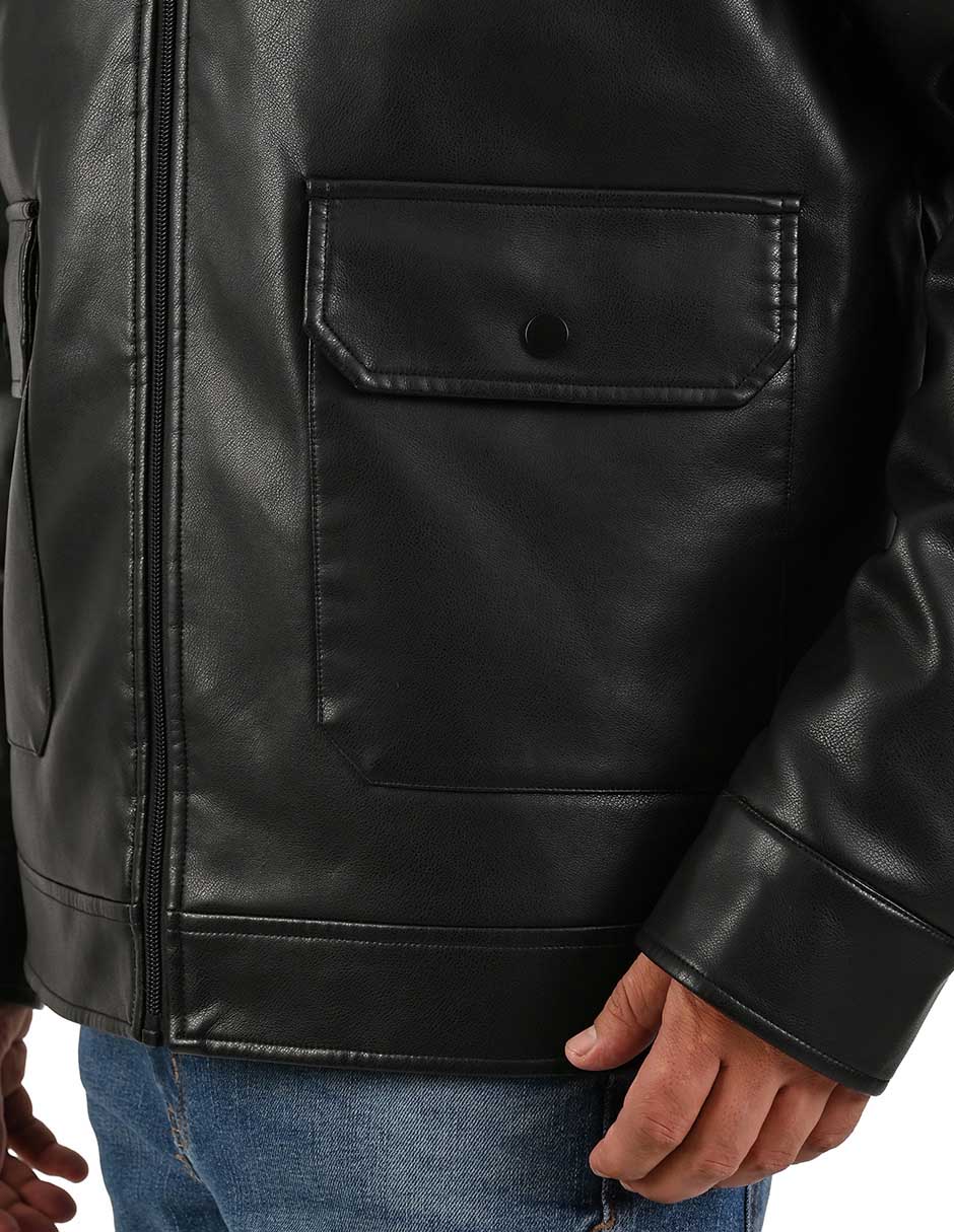 Chamarra casual Impermeable con bolsillos para hombre 5