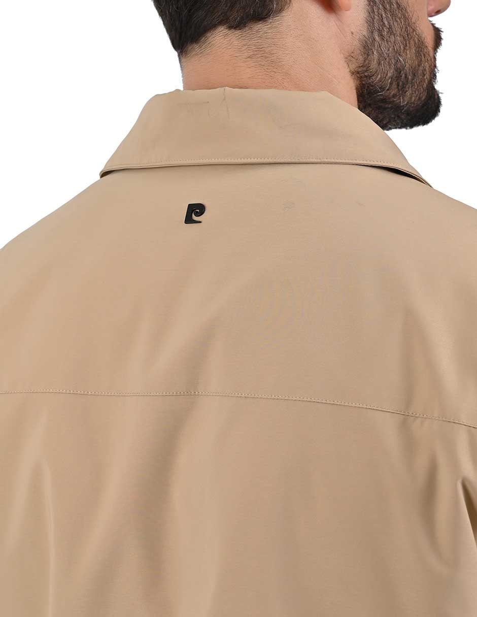 Chamarra casual con bolsillos para hombre