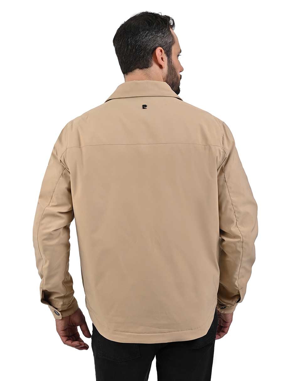 Chamarra casual con bolsillos para hombre