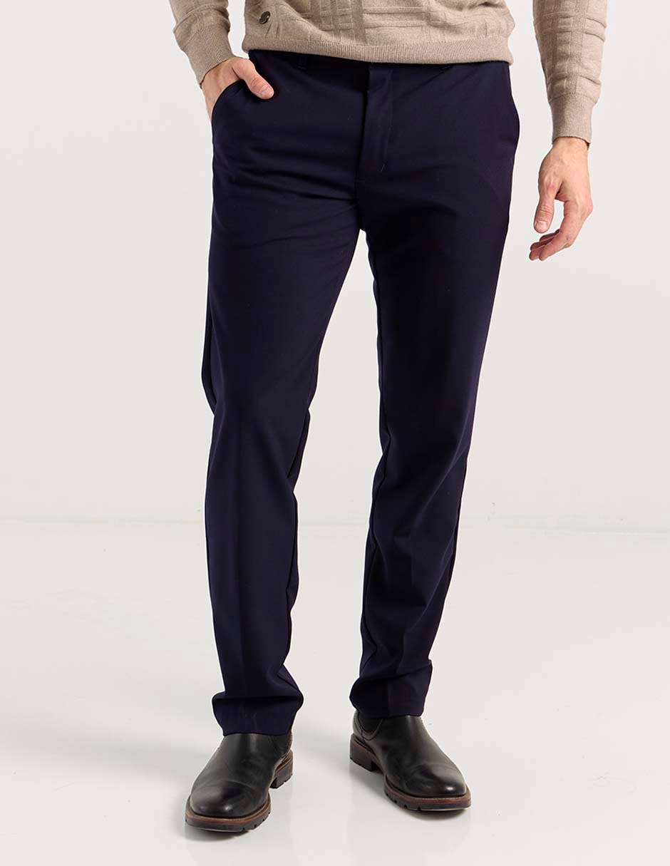 Pantalón de vestir chino slim para hombre