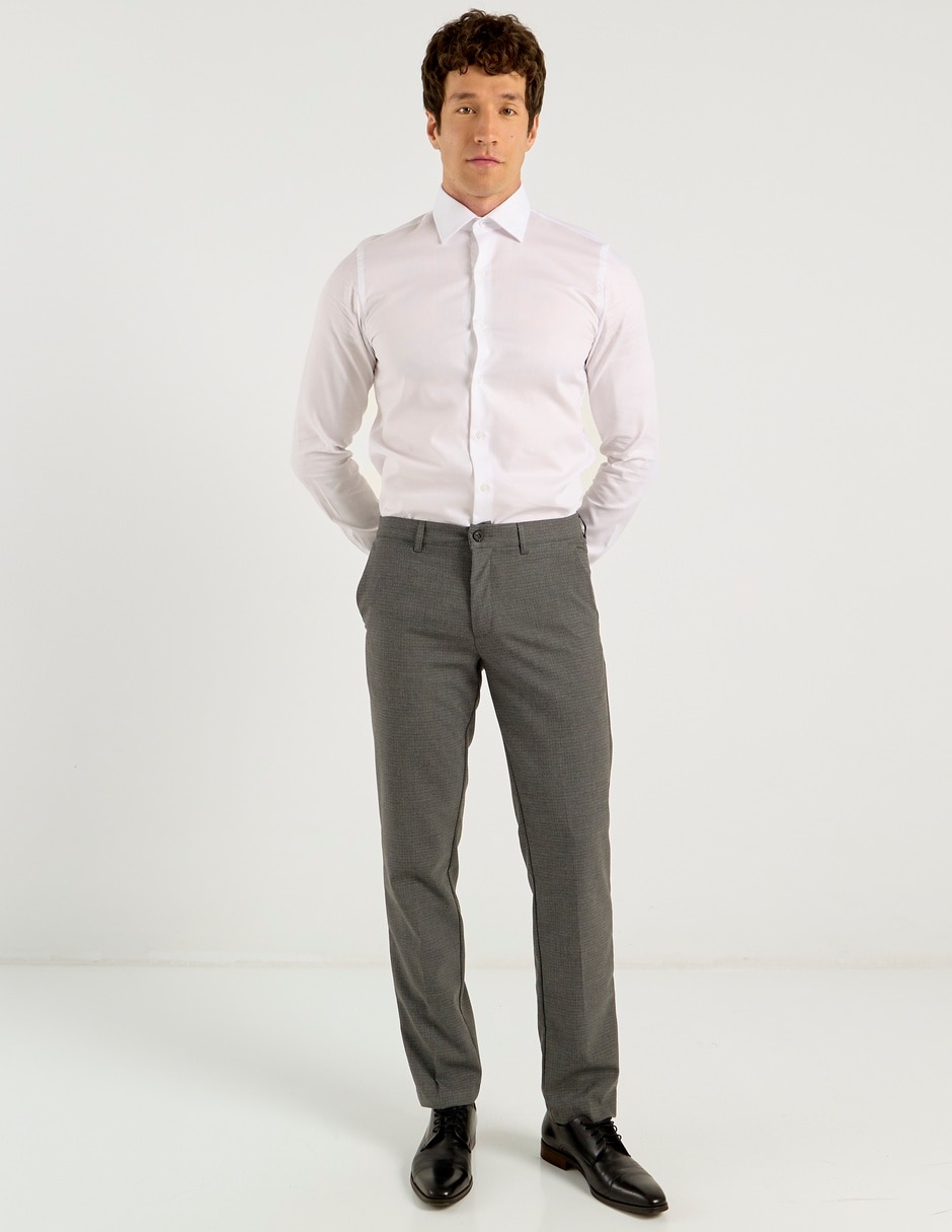 Pantalón de vestir slim para hombre 5