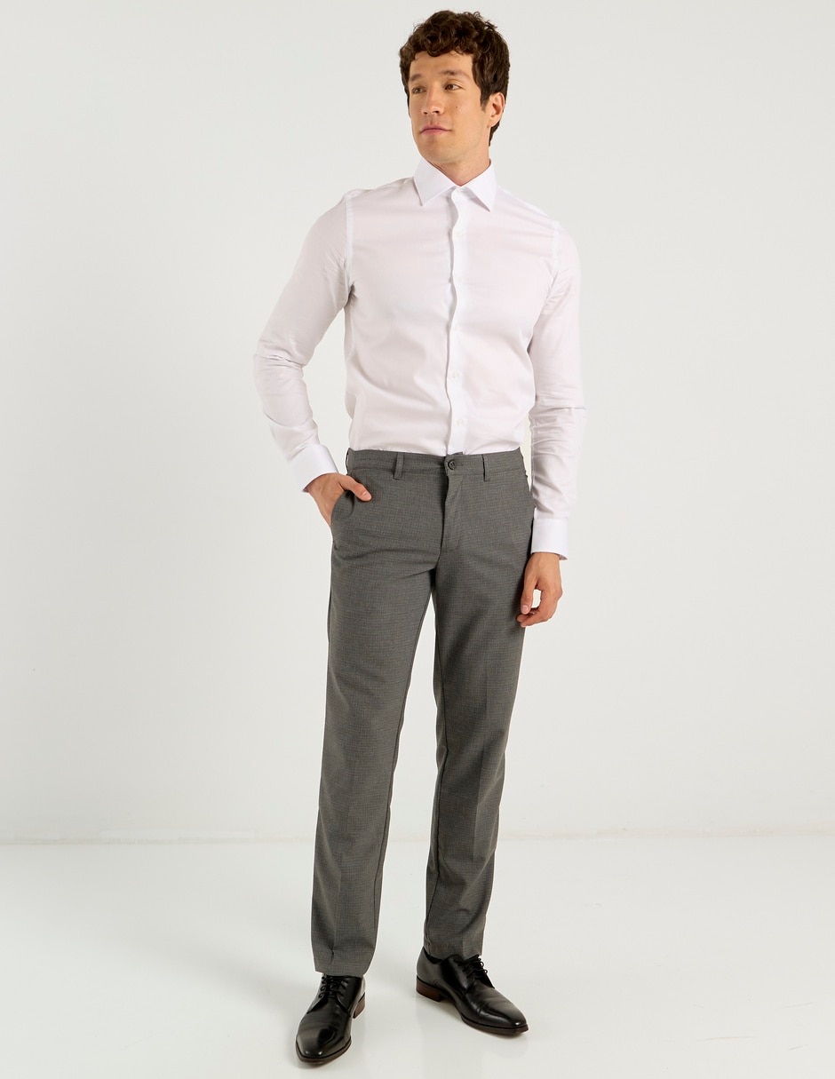 Pantalón de vestir slim para hombre 4