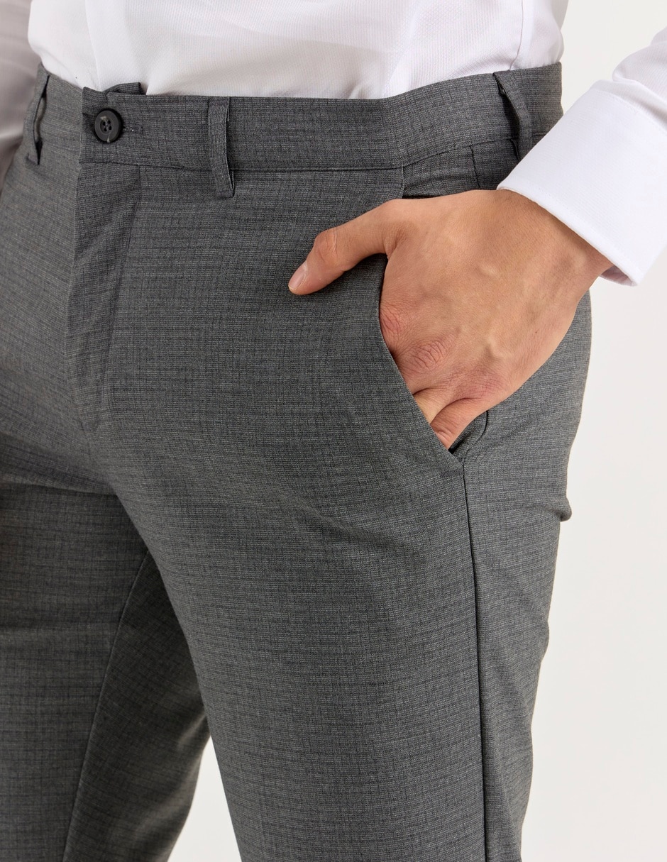 Pantalón de vestir slim para hombre 3