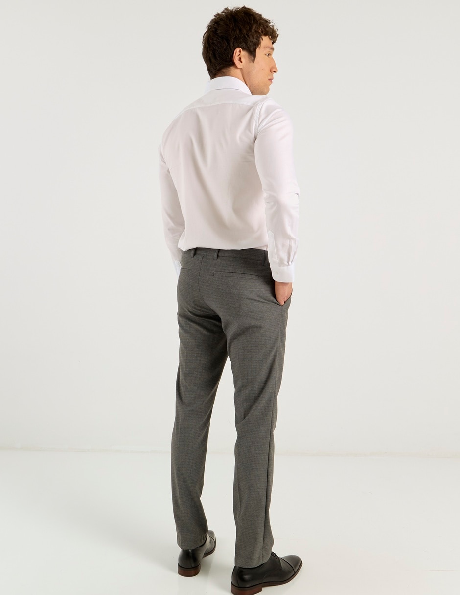 Pantalón de vestir slim para hombre 6