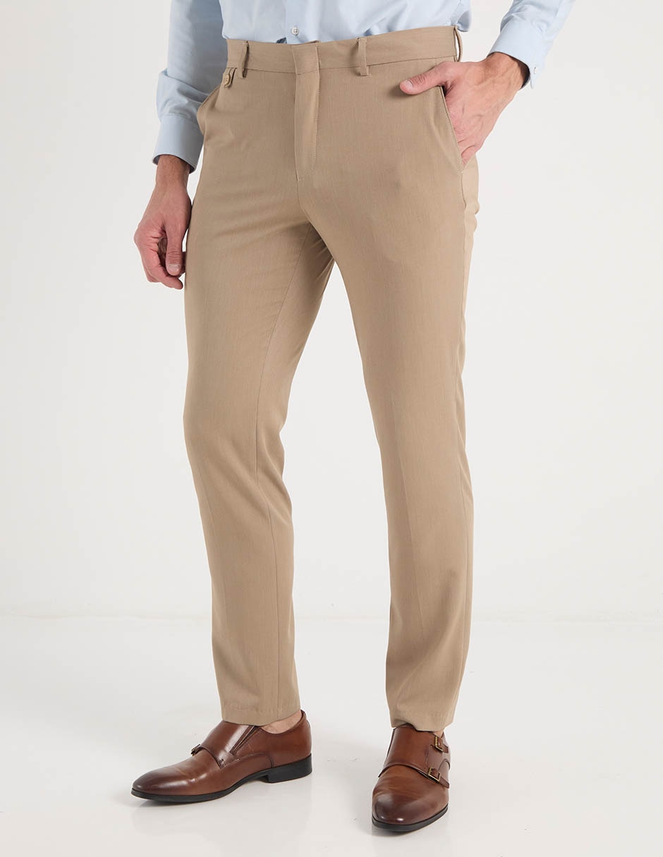 Pantalón de vestir straight para hombre