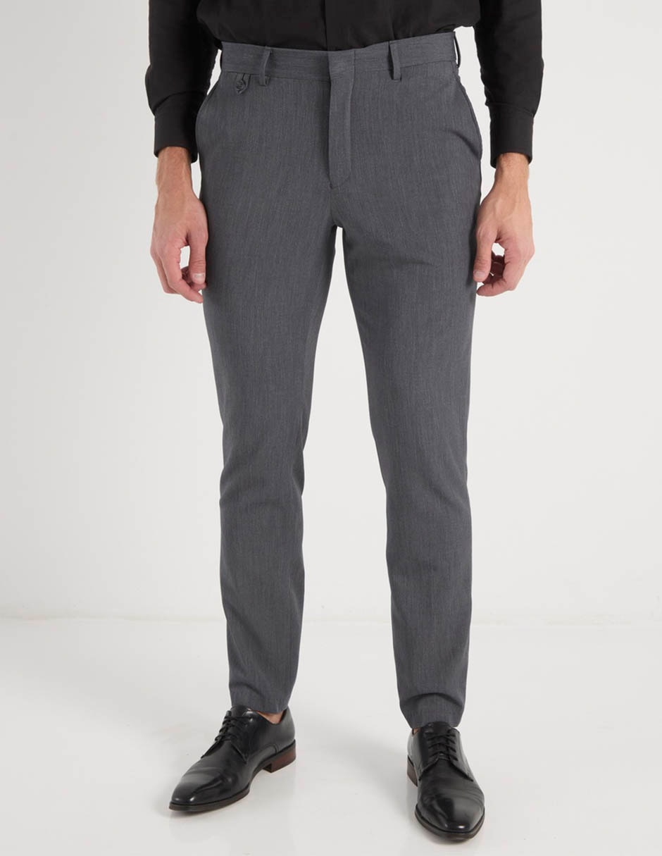 Pantalón de vestir straight para hombre Pantalón de vestir straight para hombre