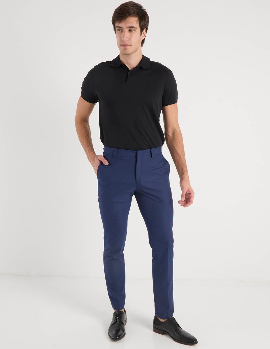 Pantalón de vestir slim para hombre 4