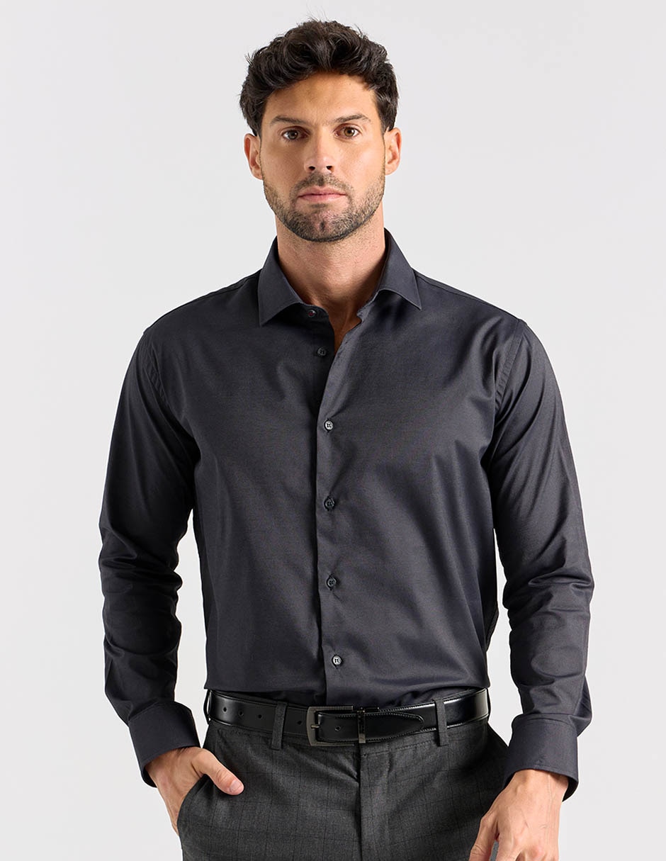 Camisa formal manga larga para hombre Camisa formal manga larga para hombre