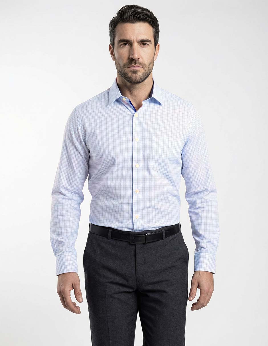 Camisa formal manga larga para hombre Camisa formal manga larga para hombre