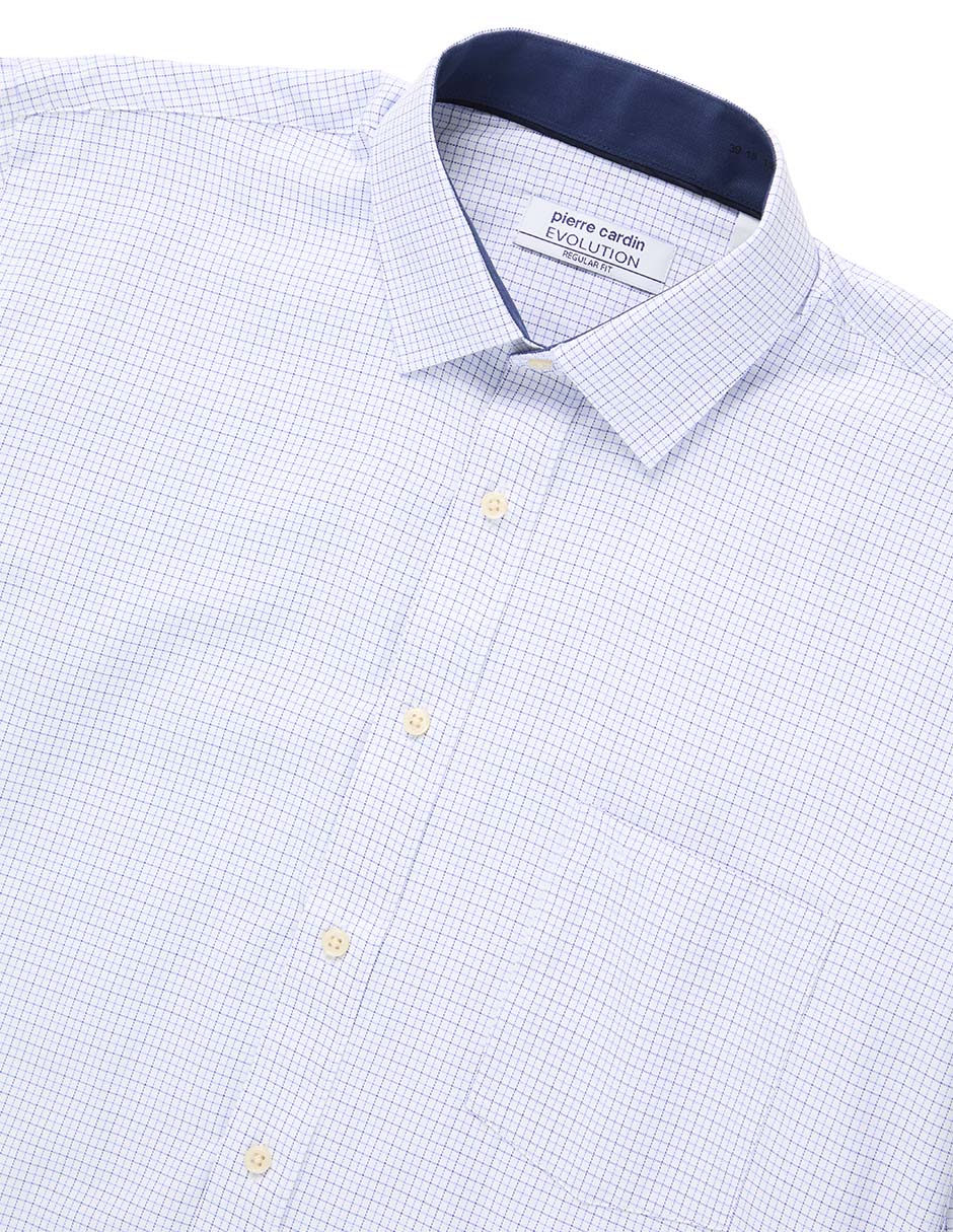 Camisa formal manga larga para hombre 2