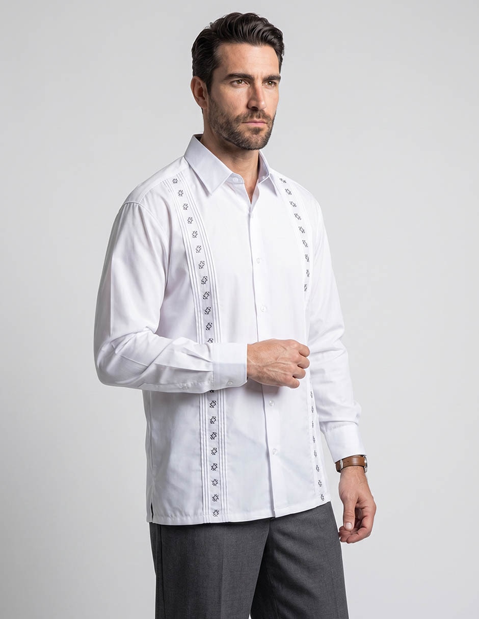 Camisa business casual manga larga para hombre Camisa business casual manga larga para hombre