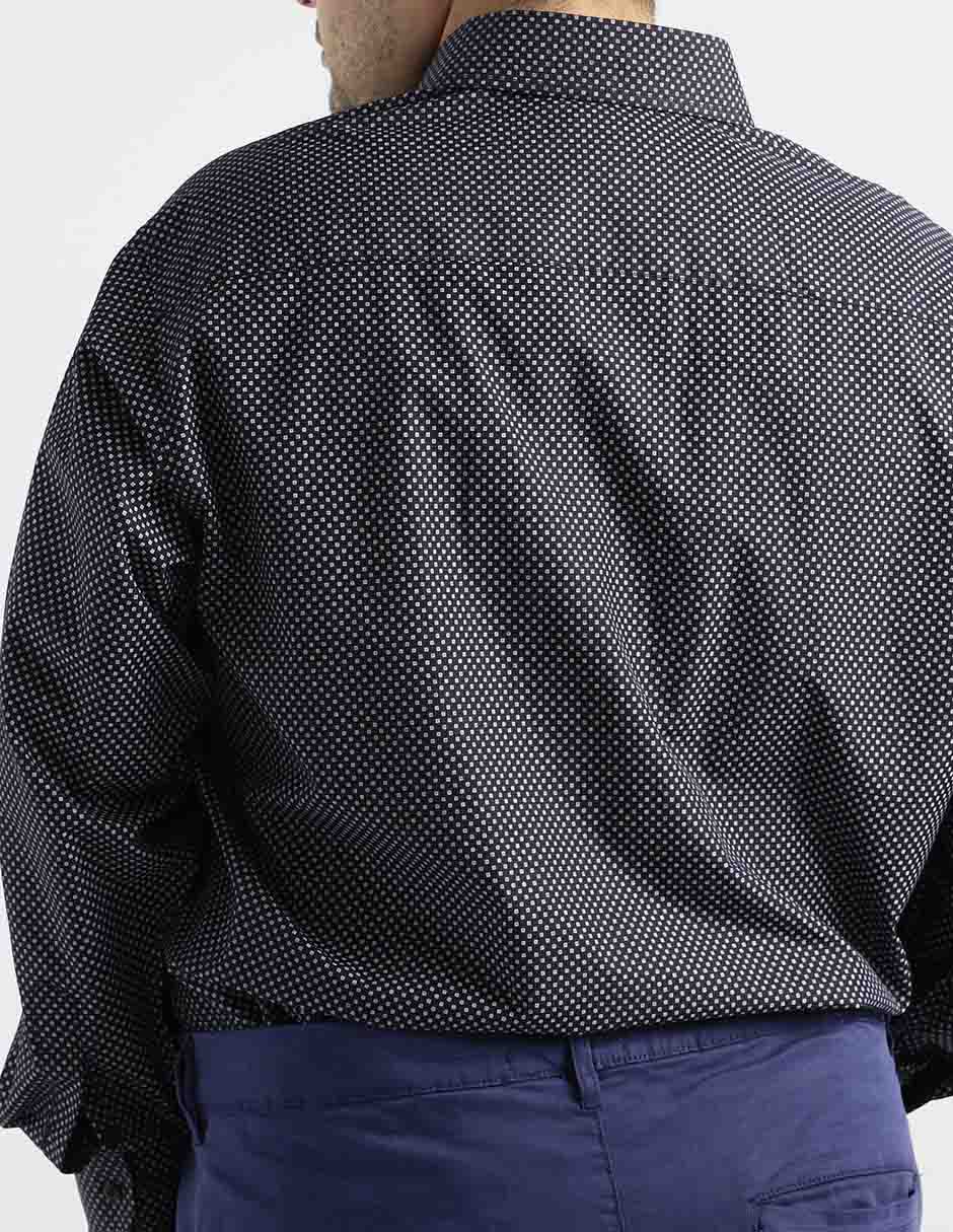 Camisa casual manga larga para hombre