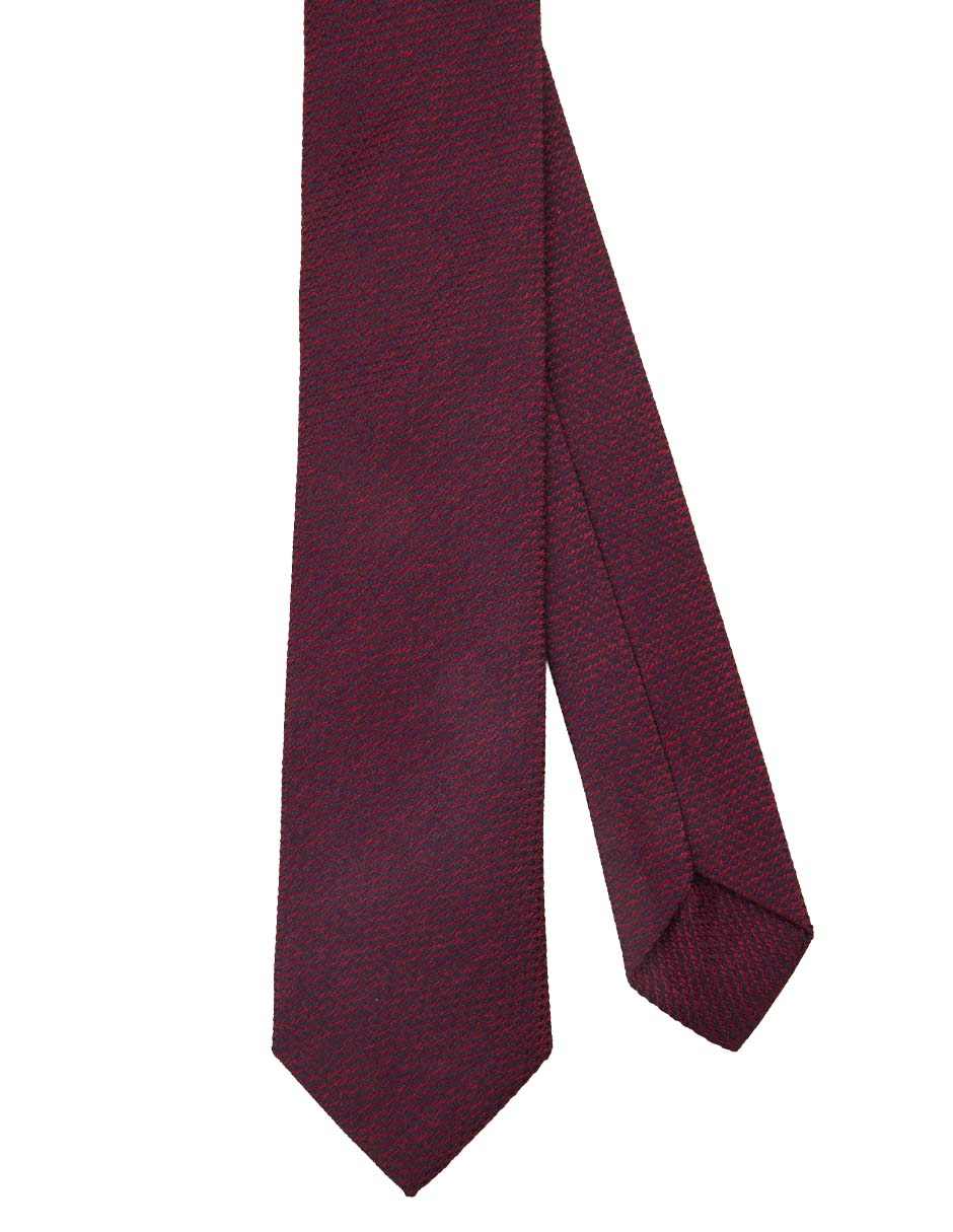 Corbata slim estampado microprint para hombre