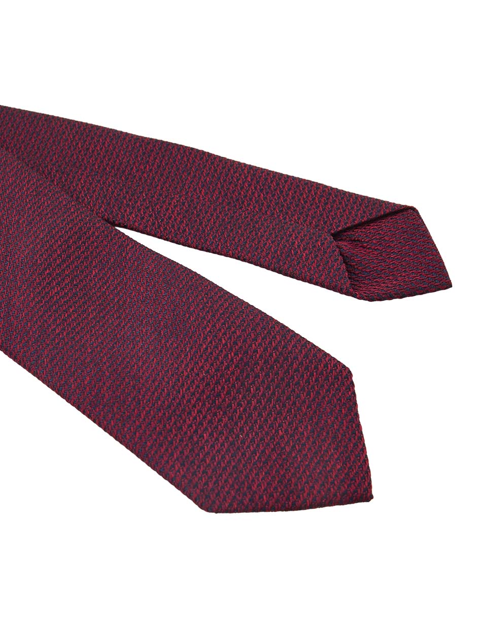 Corbata slim estampado microprint para hombre 2