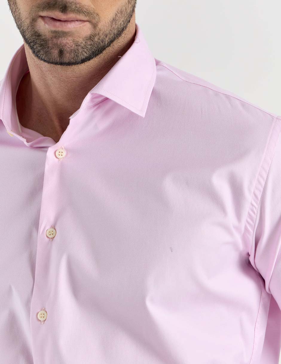 Camisa formal manga larga para hombre 3