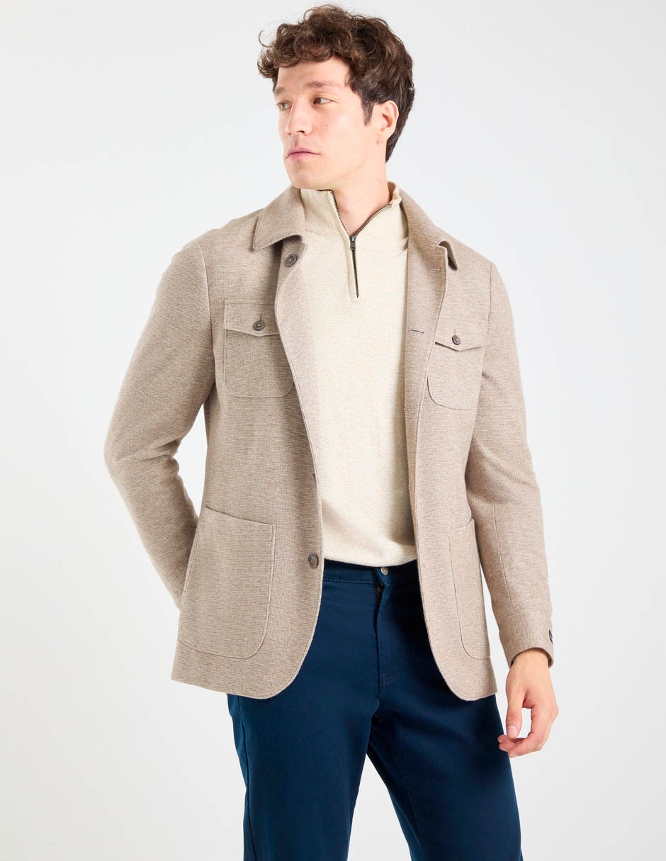 Camisa casual manga larga para hombre 5