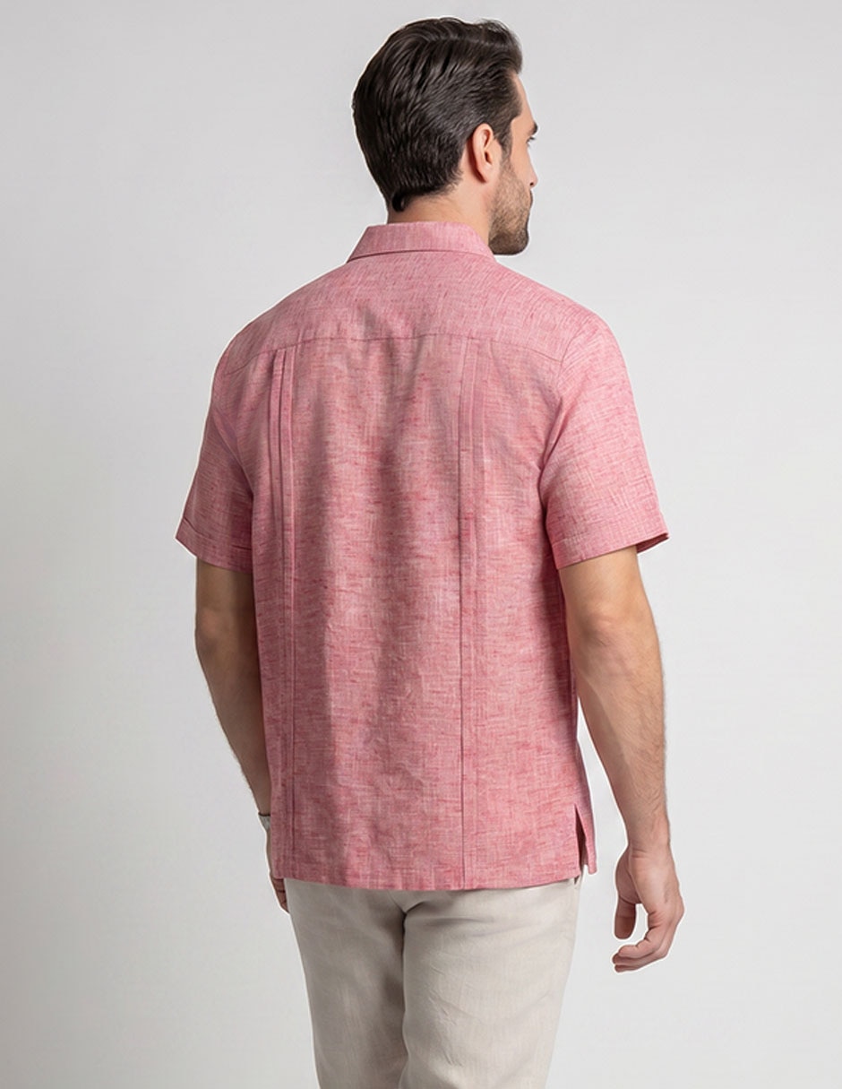 Camisa casual manga corta para hombre 6