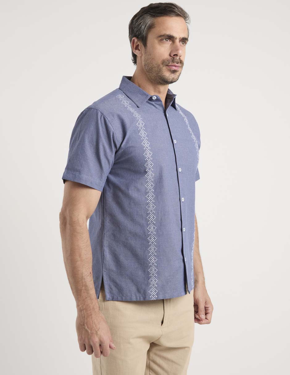 Guayabera manga corta para hombre Guayabera manga corta para hombre