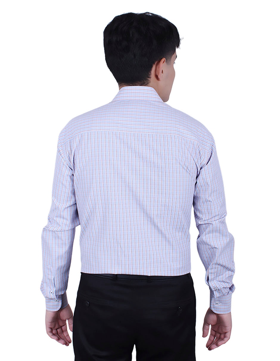 Camisa formal Parllieni manga larga para hombre