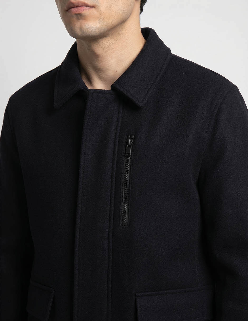 Abrigo con bolsillos para hombre 3