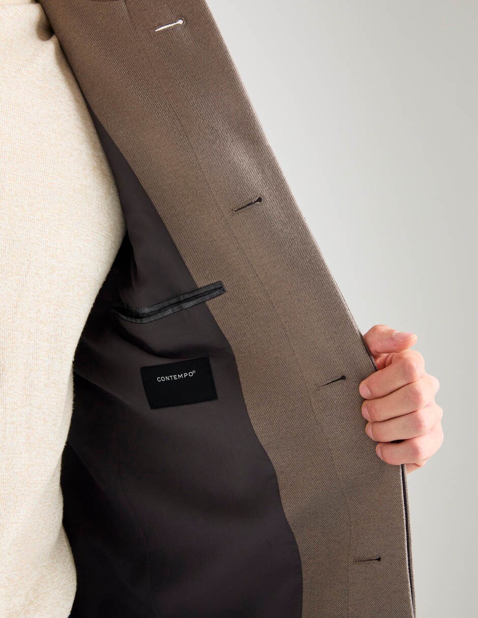 Abrigo de algodón con bolsillos para hombre 5