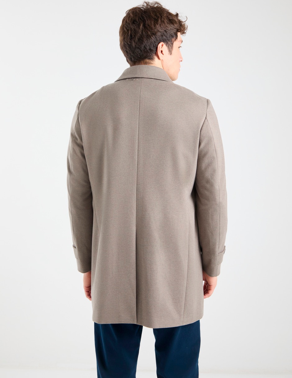 Abrigo de algodón con bolsillos para hombre 6