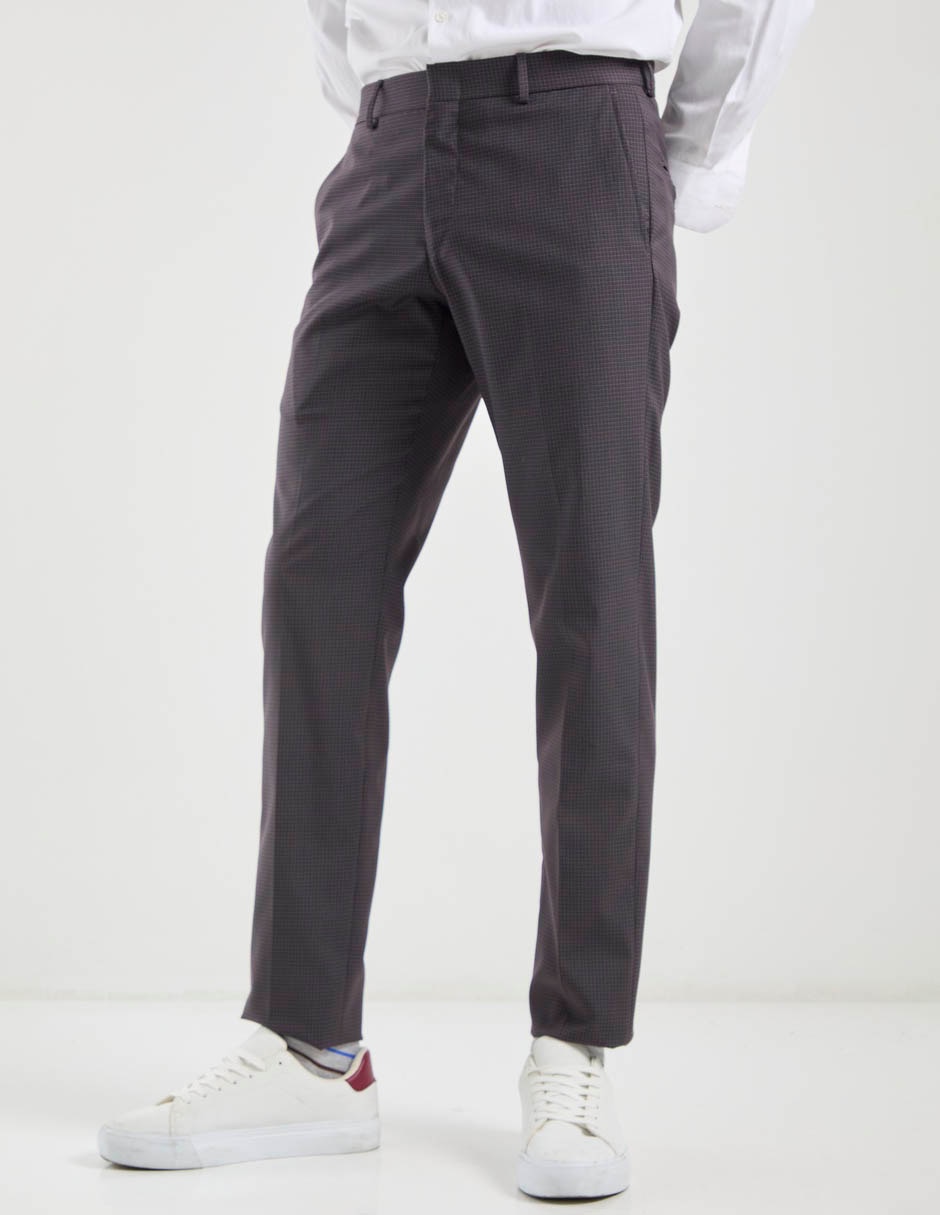 Pantalón de vestir slim para hombre Pantalón de vestir slim para hombre
