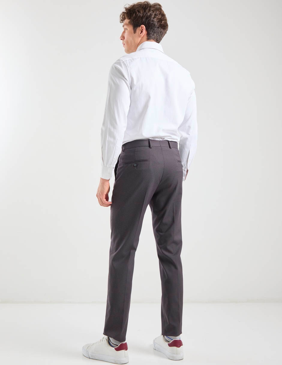 Pantalón de vestir slim para hombre 6