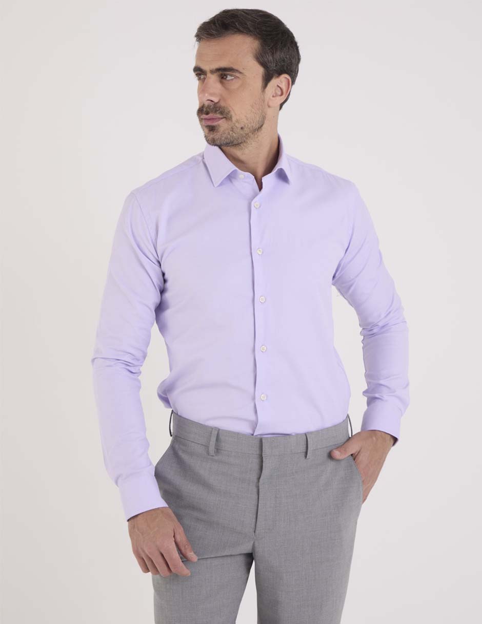 Camisa formal manga larga para hombre Camisa formal manga larga para hombre