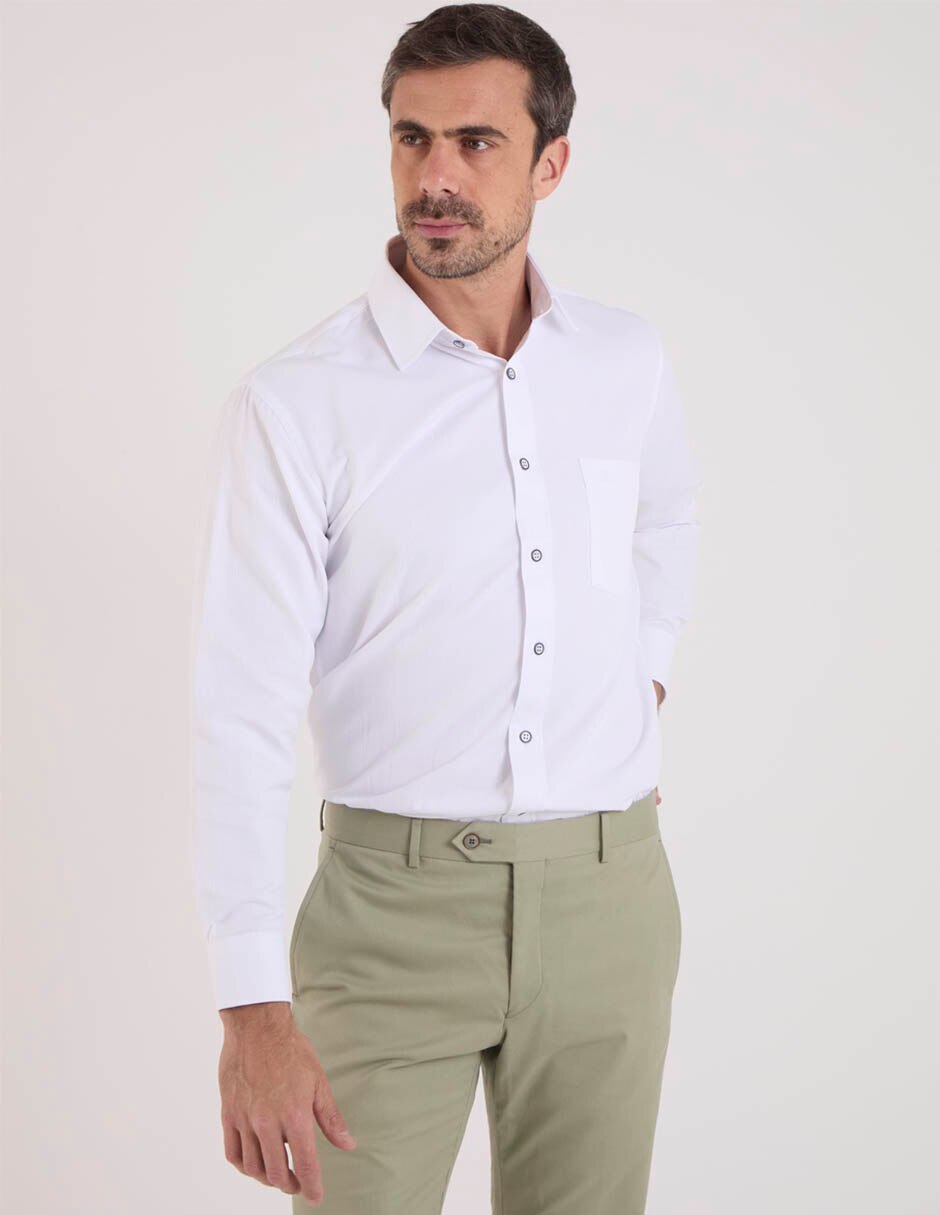 Camisa formal manga larga para hombre Camisa formal manga larga para hombre