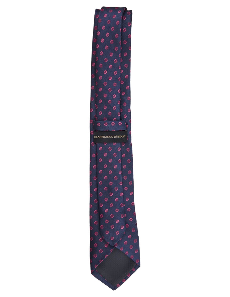 Corbata regular estampado floral para hombre