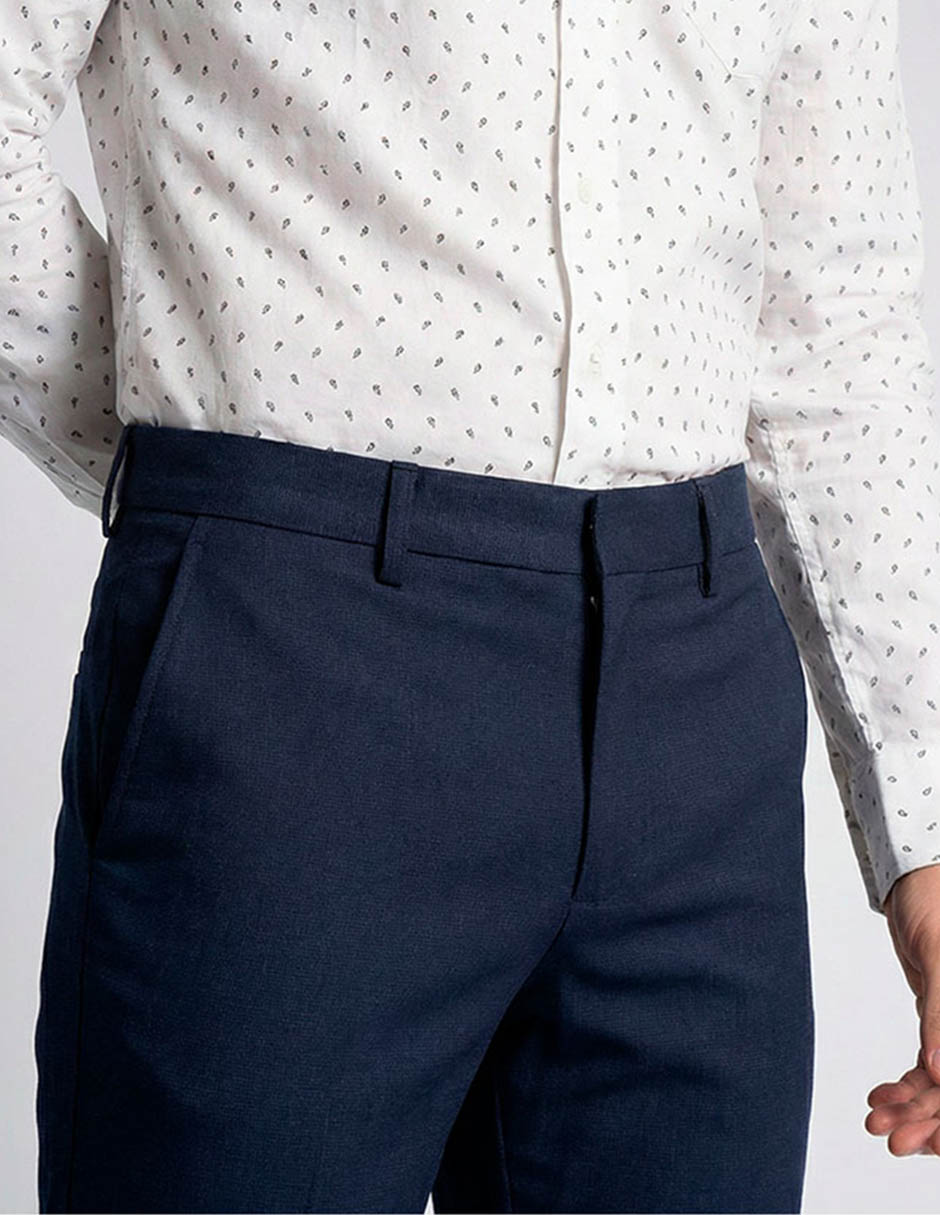 Pantalón de vestir slim para hombre 3
