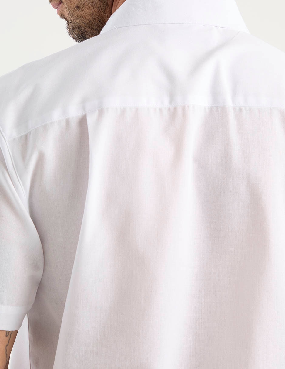 Camisa casual manga corta para hombre 5