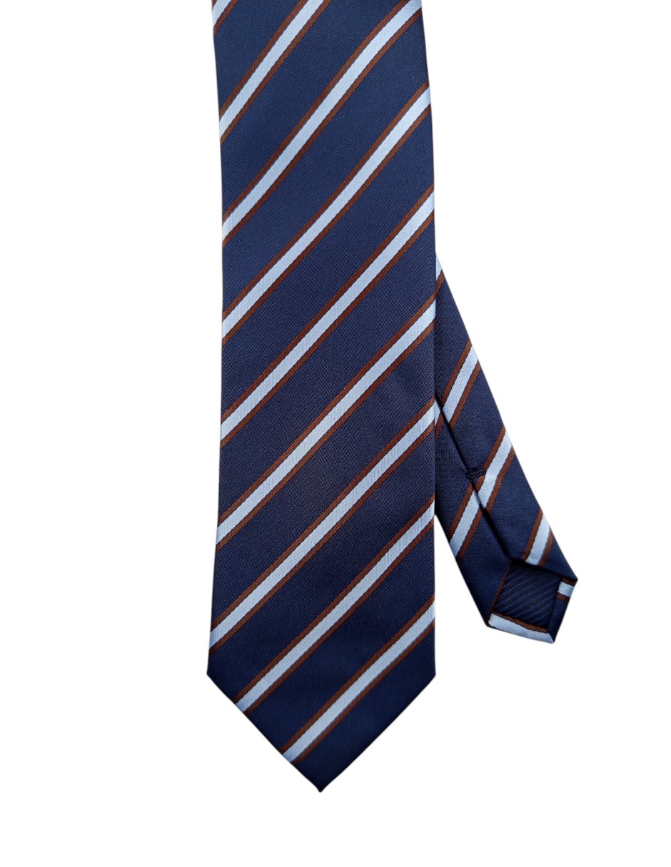 Corbata regular estampado a rayas para hombre Corbata regular estampado a rayas para hombre